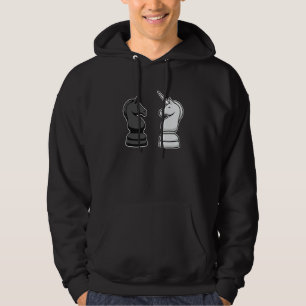 Sudadera Figura de ajedrez - tablero de ajedrez I Horse Spr