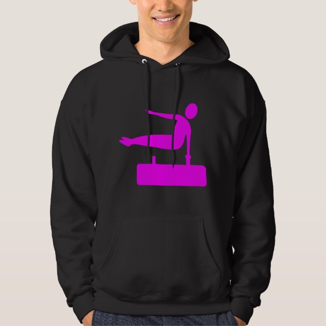 Sudadera Figura de bóveda - Magenta (Anverso)