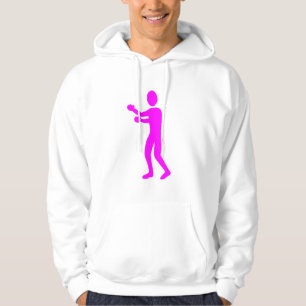 Sudadera Figura de boxeo - Magenta