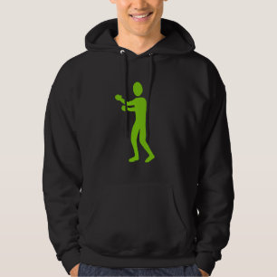 Sudadera Figura de boxeo - Verde marciano