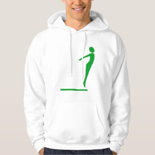 Sudadera Figura de buceo - Verde hierba