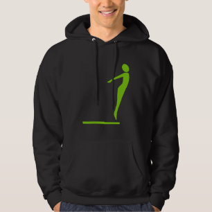 Sudadera Figura de buceo - Verde marciano