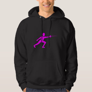Sudadera Figura de Esgrima - Magenta