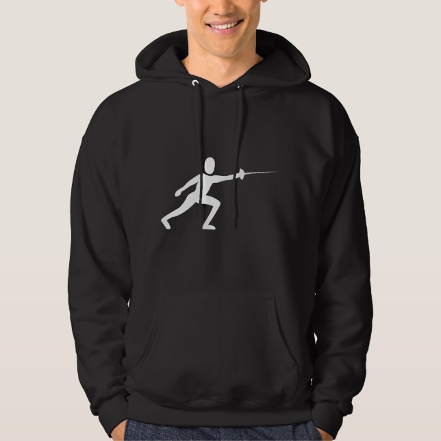 Sudadera Figura de la valla - Blanco (Anverso)