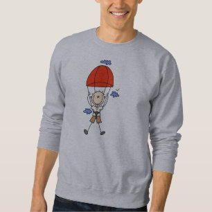 Sudadera Figura de palo de buceo del cielo