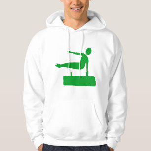 Sudadera Figura de Salto - Verde Hierba