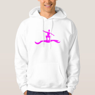 Sudadera Figura de surf - Magenta