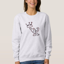Sudadera Figura mítica estilizada
