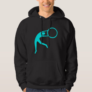 Sudadera Figura rítmica gimnástica - cian