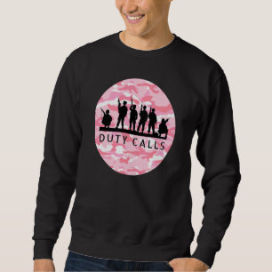 Sudadera Figuras de soldados de camuflaje de Guay