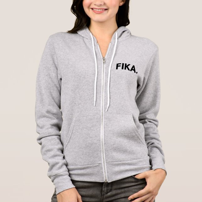 Sudadera FIKA Bold Hoodie (Anverso)