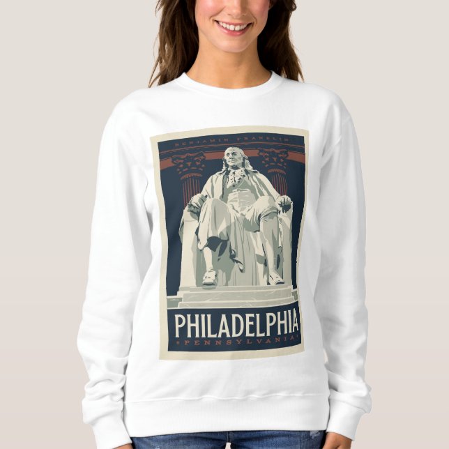 Sudadera Filadelfia | Instituto Benjamin Franklin (Anverso)