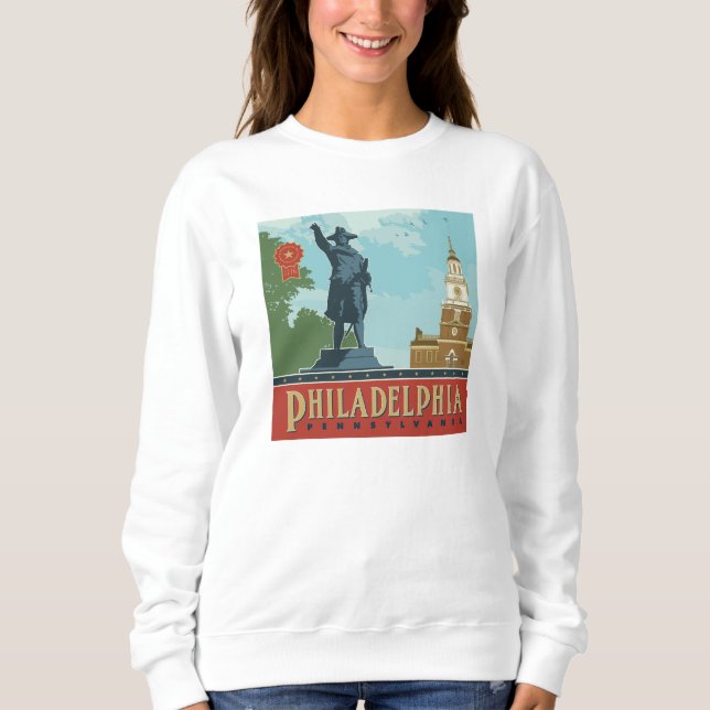 Sudadera Filadelfia, PA | Salón de la Independencia (Anverso)