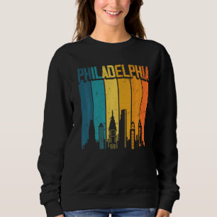 Sudadera Filadelfia Usa Retro Vintage Skyline Phil
