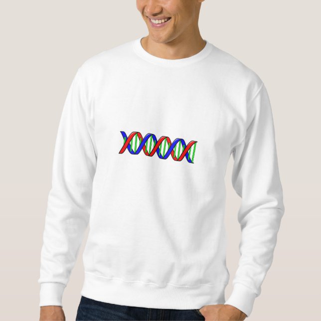 Sudadera Filamento de la DNA de la ciencia (Anverso)
