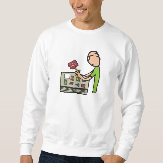 Sudadera Filatelia Colección de Sellos (Anverso)