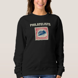 Sudadera Filatelistas Sellos Invertidos Jenny Raros de Corr