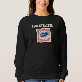 Sudadera Filatelistas Sellos Invertidos Jenny Raros de Corr