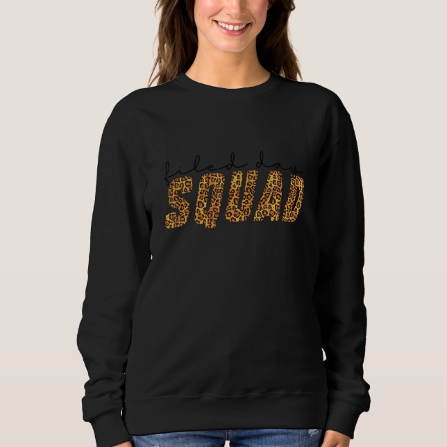 Sudadera Filed Day Squad 2022 Leopard Field Trip Teachers S (Anverso)
