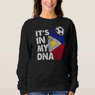 Sudadera Filipinas En Mi Dna, Equipo De Bandera Filipina Ph