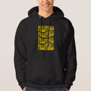 Sudadera Filipinas Groovy Retro estilo filipino de los años