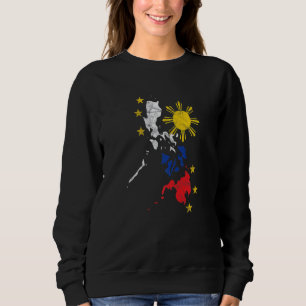 Sudadera Filipinas: Isla de bandera nacional del orgullo fi