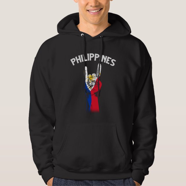 Sudadera Filipinas mano dura Orgullo filipino Pinoy (Anverso)