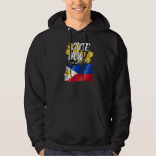 Sudadera Filipinas: Orgullosa Cuidada Hasta Mi Filipino Fil