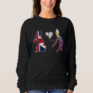Sudadera Filipinas Orgulloso Filipino Filipina Bandera UK I