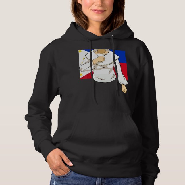 Sudadera Filipinas: Pinoy Pinay Orgullo Filipino Pr (Anverso)