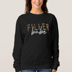Sudadera Filler Babe Leopard Med Spa Inyector 3
