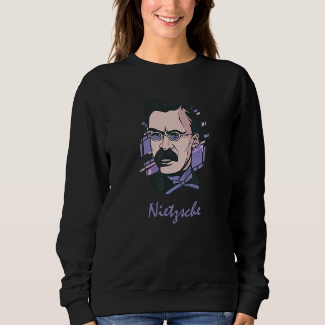 Sudadera Filólogo alemán Friedrich Nietzsche (Anverso)