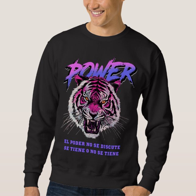 Sudadera Filosofía de la potencia de la onda de vapor (Anverso)