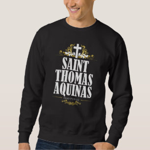 Sudadera Filosofía de St Thomas Aquinas Teología católica S