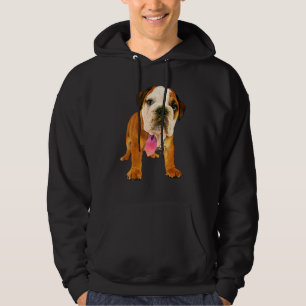Sudadera Filtro de pintura de aceite Bulldog de corte