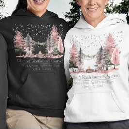 Sudadera Fin de semana de camping de la fiesta de la solter