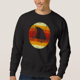 Sudadera Fin retro vintage de tiburón - tiburón
