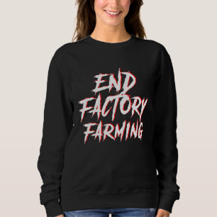 Sudadera Finalización de la Fábrica Agraria Vegetaria Ambie