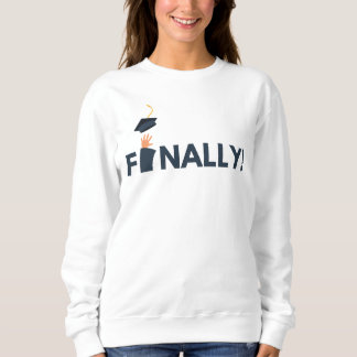 Sudadera Finalmente Graduada Mujer