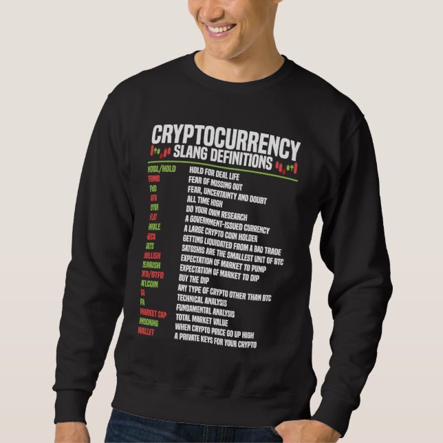 Sudadera Finanzas Cripto Trader Blockchain Criptomoneda En (Anverso)