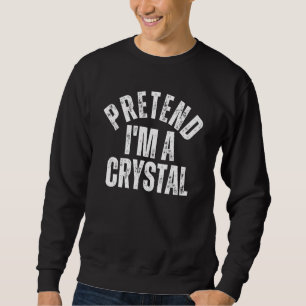 Sudadera Finge que soy un disfraz de Halloween para parejas