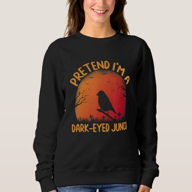Sudadera Finge que soy un Junco de ojos oscuros que coincid (Anverso)