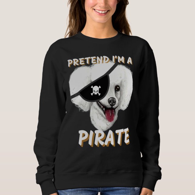 Sudadera Finge que soy un pirata Finge que soy un dálmata H (Anverso)