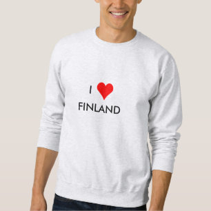Sudadera finlandia del corazón