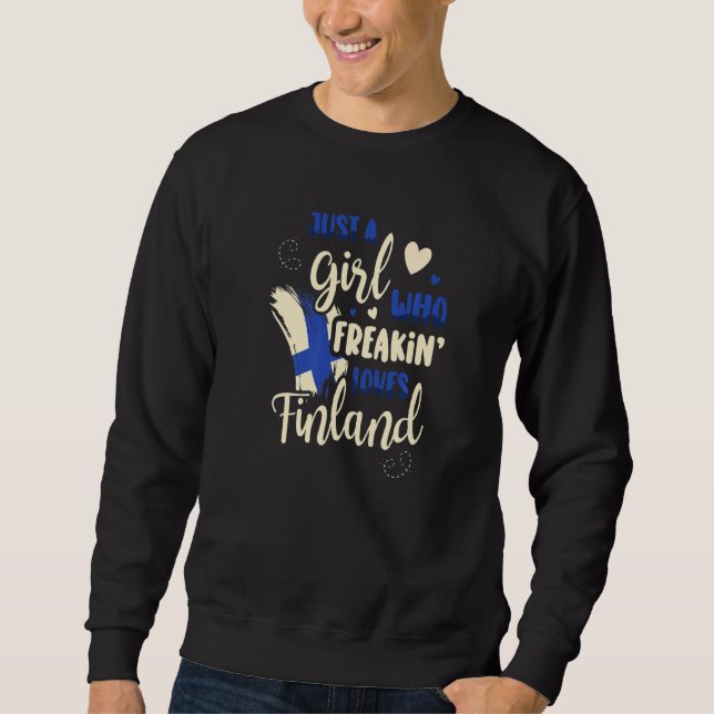 Sudadera Finlandia Para Hombres Mujeres Sisu Finlandia Lapl (Anverso)