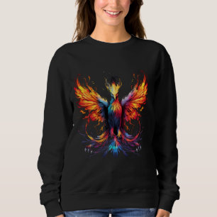 Sudadera Fire Phoenix Rejuvenecimiento de aves Mythical Bir
