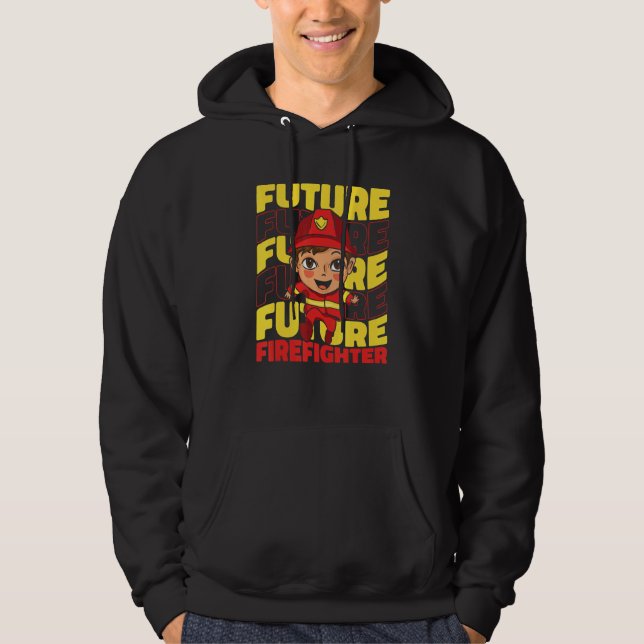 Sudadera Firefighter Fire Rescue Fireman 4 (Anverso)