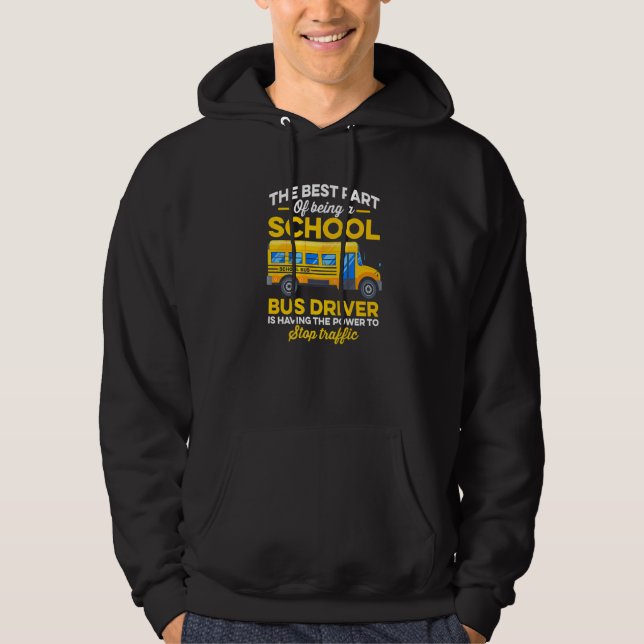 Sudadera First Day Of School Busman  School Bus Driver (Anverso)