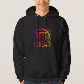 Sudadera First Grade Crew Tie Dye 1st Grade Back To School