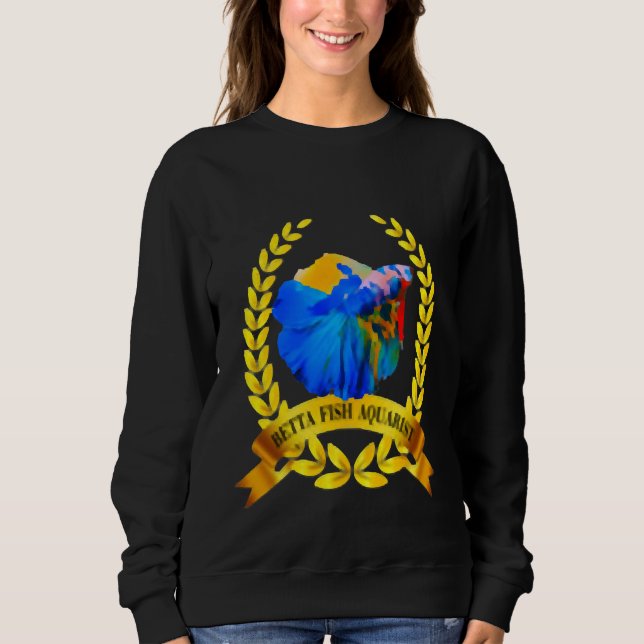 Sudadera Fish Aquaris (Anverso)